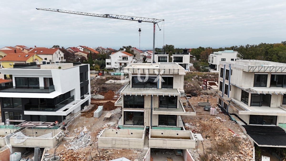 OTOK KRK, NJIVICE - Ekskluzivna novogradnja, apartma z bazenom!