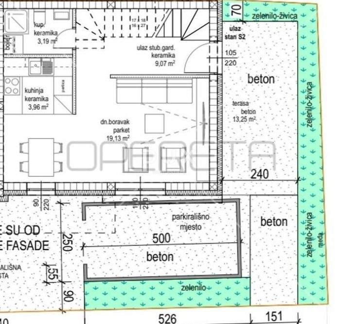Stanovanje Retkovec, Donja Dubrava, 81m2