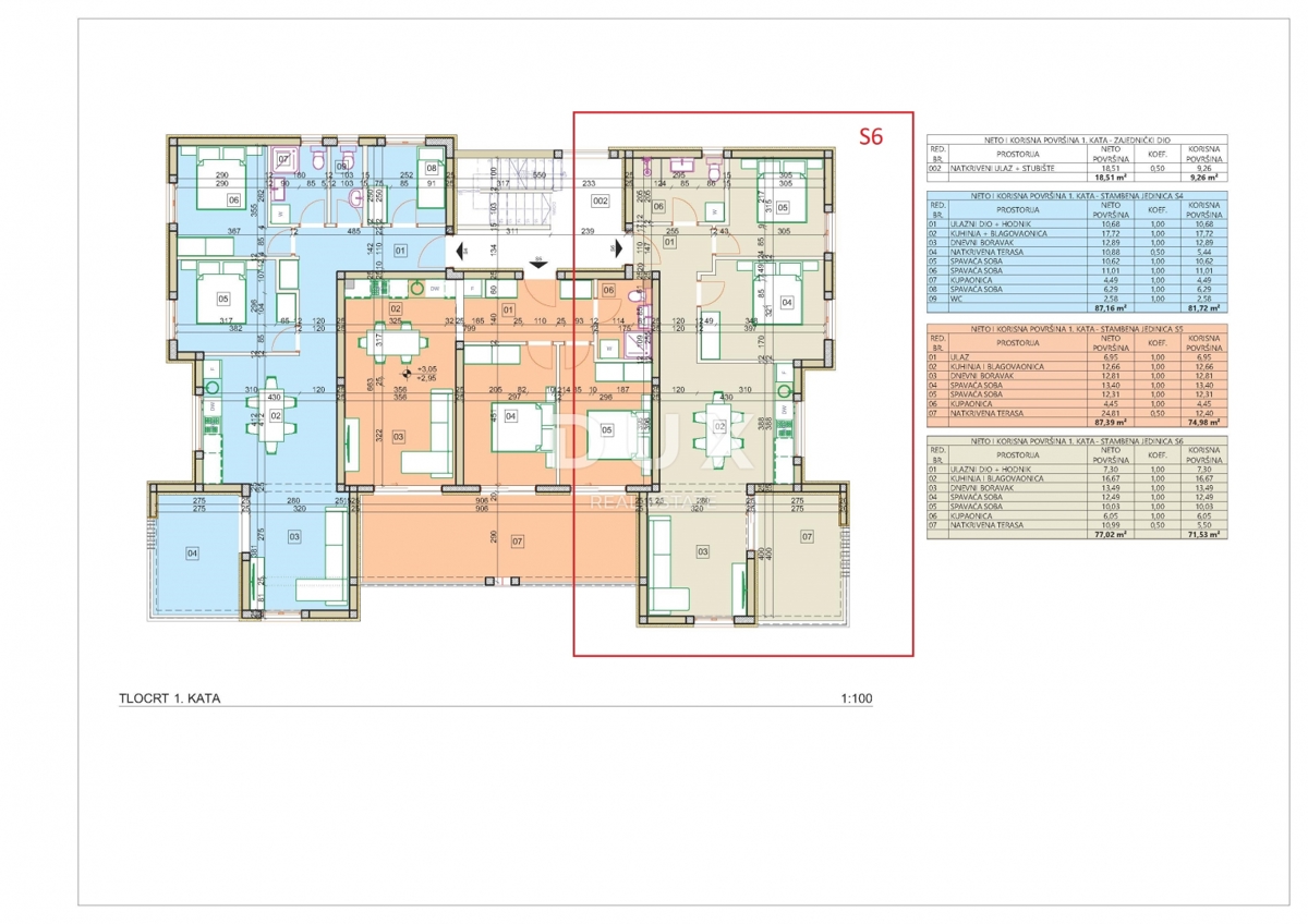 Stanovanje Vodice, 88,70m2