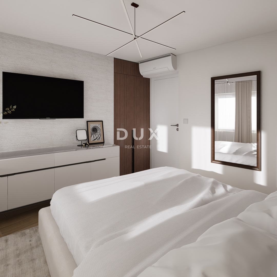 CRIKVENICA - trosobno stanovanje z garažo, 130 m od morja