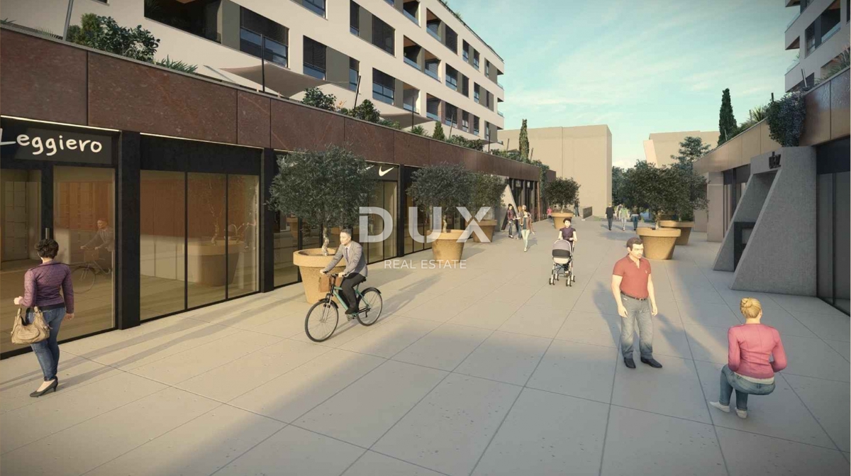 RIJEKA, SRDOČI - stanovanje z orientacijo JZ s 47 m2 terase v novogradnji z garažnim parkirnim mestom