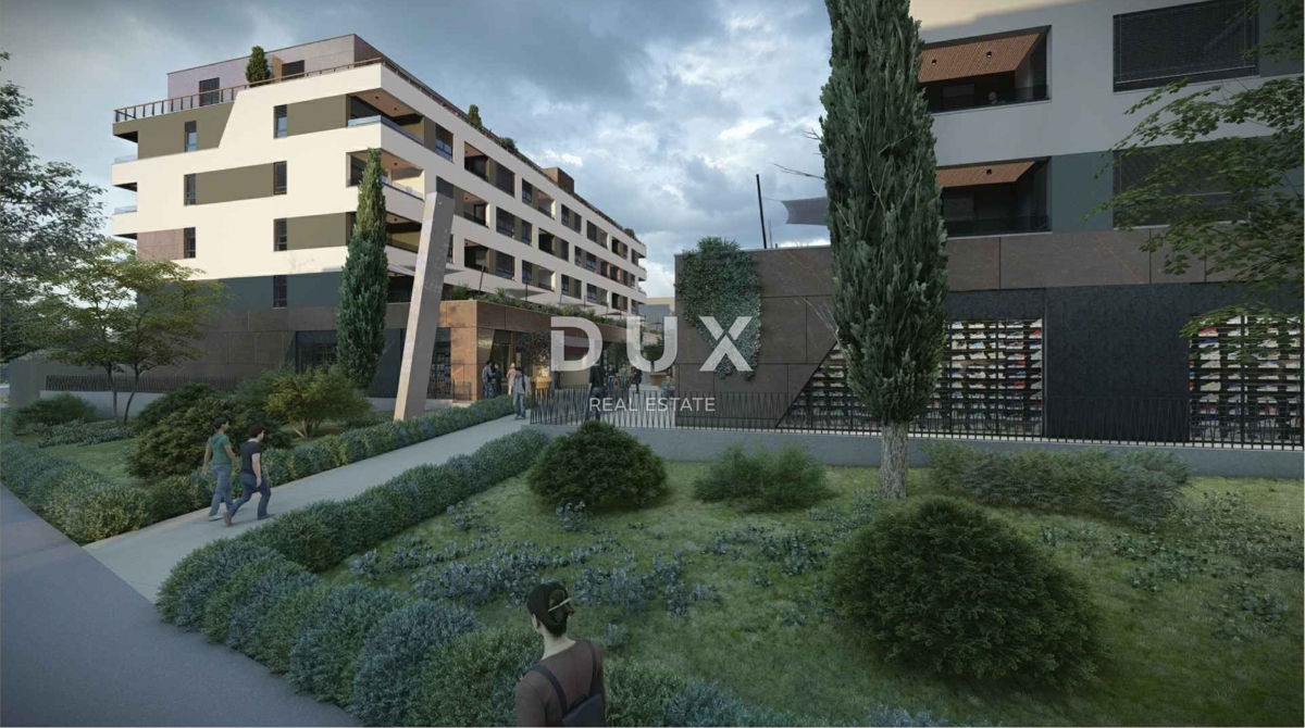 RIJEKA, SRDOČI - stanovanje z orientacijo JZ s 47 m2 terase v novogradnji z garažnim parkirnim mestom