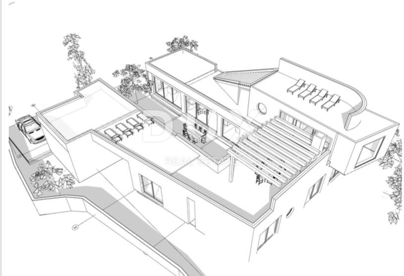 PRIMOŠTEN - Gradbeno zemljišče z lokacijskim dovoljenjem + kmetijski del!