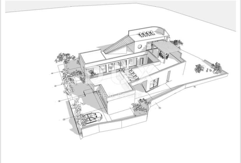 PRIMOŠTEN - Gradbeno zemljišče z lokacijskim dovoljenjem + kmetijski del!
