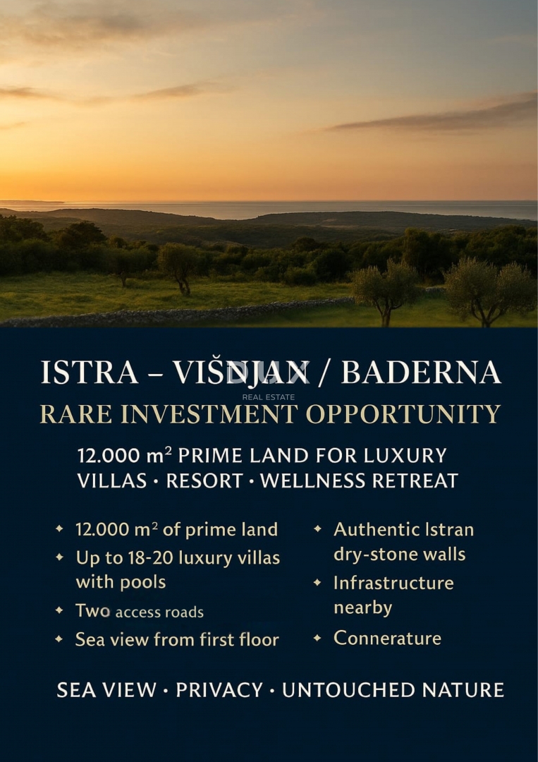 Zemljišče Majkusi, Višnjan, 12.005m2