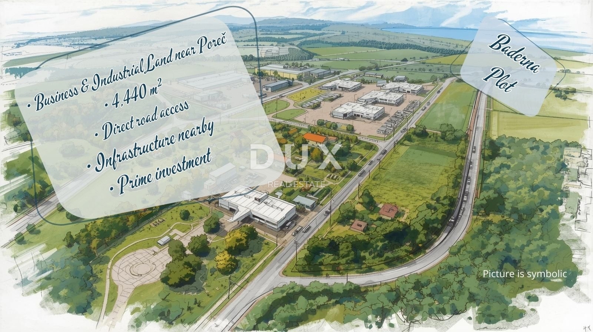 Zemljišče Baderna, Poreč, 4.440m2