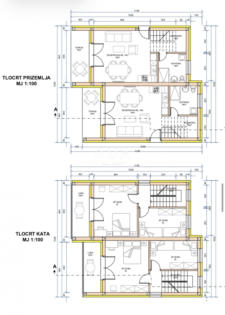 Stanovanje Privlaka, 110m2