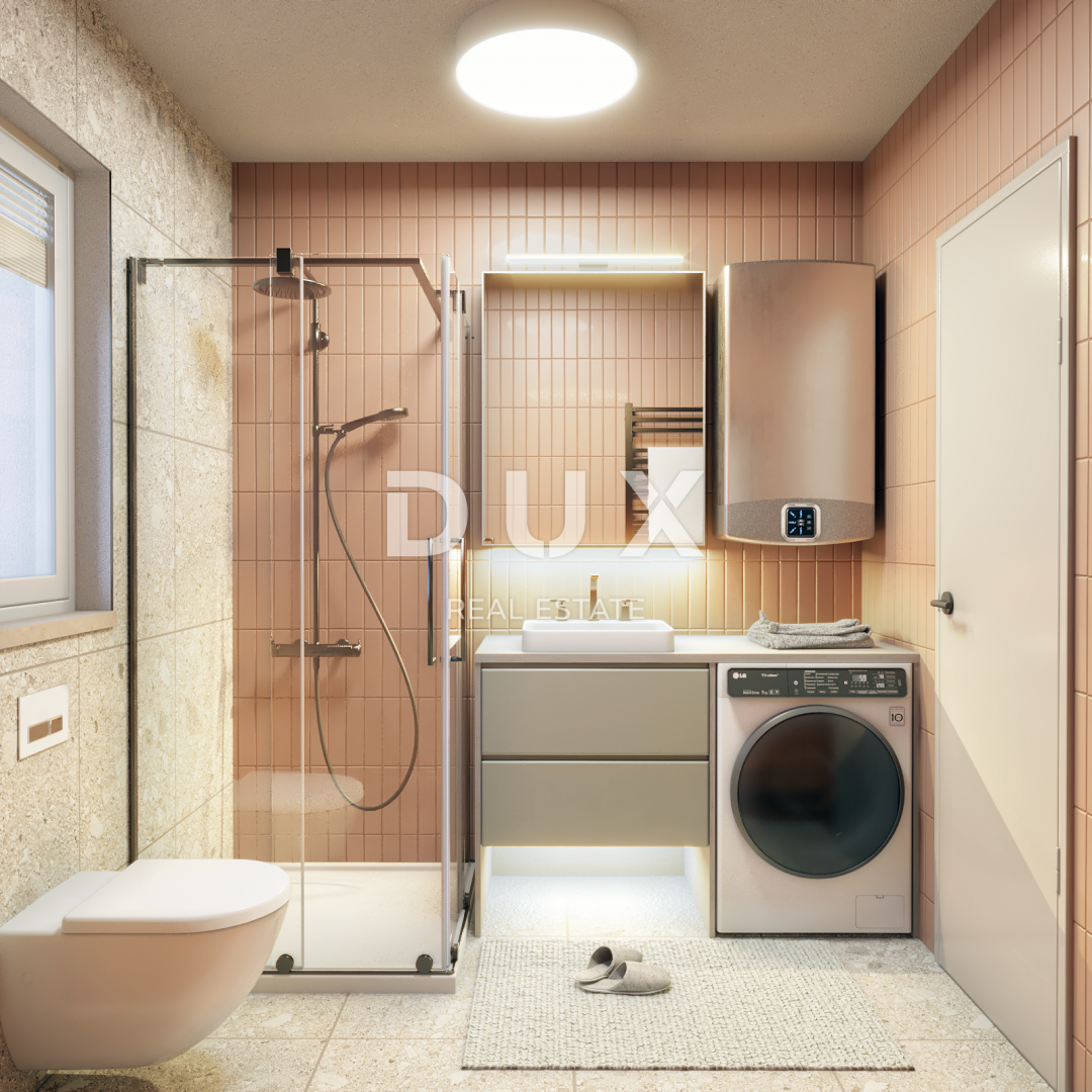 VIŠKOVO, SROKI - 1 spalnica + dnevna soba, visoko pritličje, vrt, novogradnja!