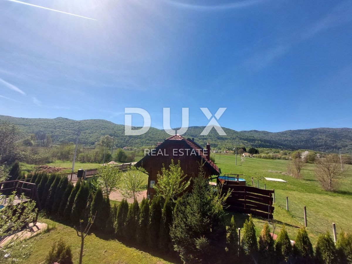 OTOČAC, LIČKO LEŠČE - Hiša v naravi z bazenom