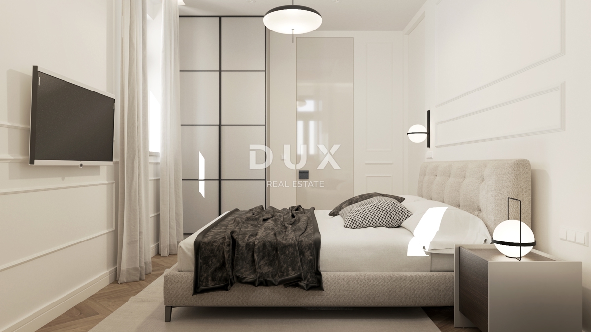 OPATIJA, CENTER - edinstveno stanovanje velikosti 92 m2, mojstrovina avstro-ogrske arhitekture v središču Opatije