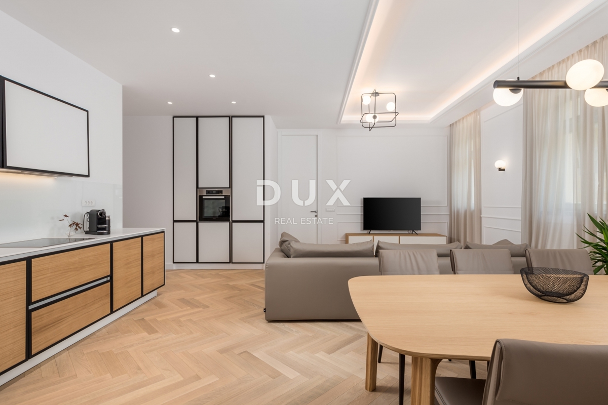 OPATIJA, CENTER - edinstveno stanovanje velikosti 92 m2, mojstrovina avstro-ogrske arhitekture v središču Opatije