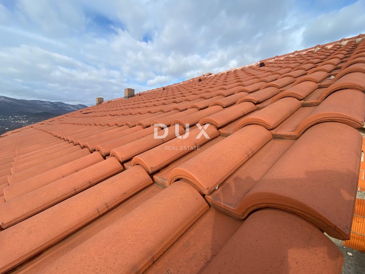 RIJEKA, KASTAV - samostojna hiša s pogledom na morje + garaža + velik vrt! PRILOŽNOST! NUJNA PRODAJA!