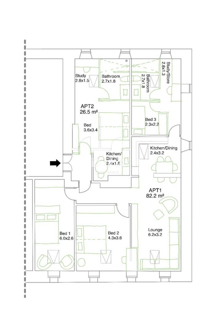 RIJEKA, CENTER - ODLIČNA INVESTICIJSKA PRILOŽNOST z začetkom prenove