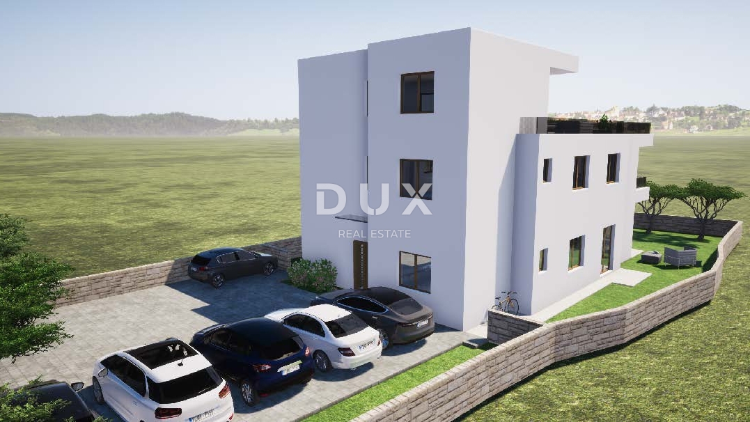 TRIBUNJ, SOVLJA - Apartma z vrtom v pritličju novogradnje, blizu plaže