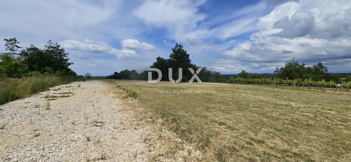 ISTRA, ŽMINJ - Gradbeno zemljišče z razgledom na naravo