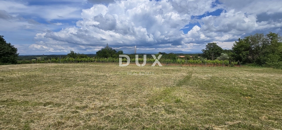 ISTRA, ŽMINJ - Gradbeno zemljišče z razgledom na naravo