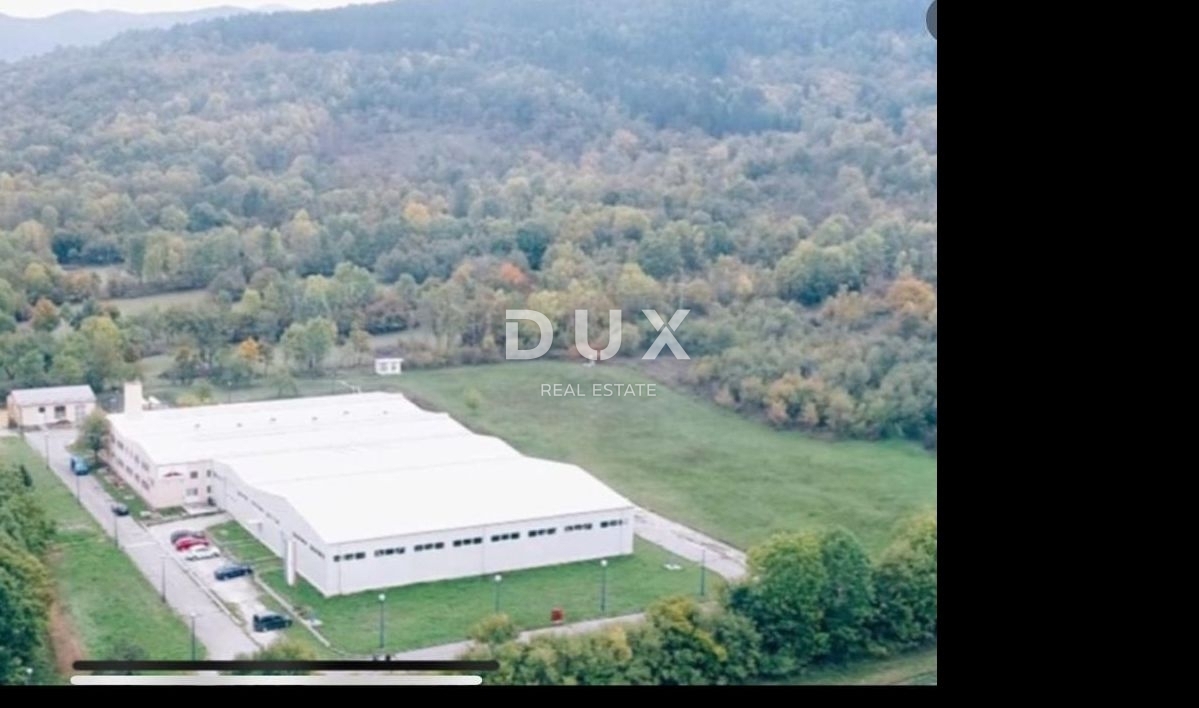 UDBINA - Investicijska priložnost - Industrijska hala 3.524 m² na parceli 18.374 m² z energetsko infrastrukturo