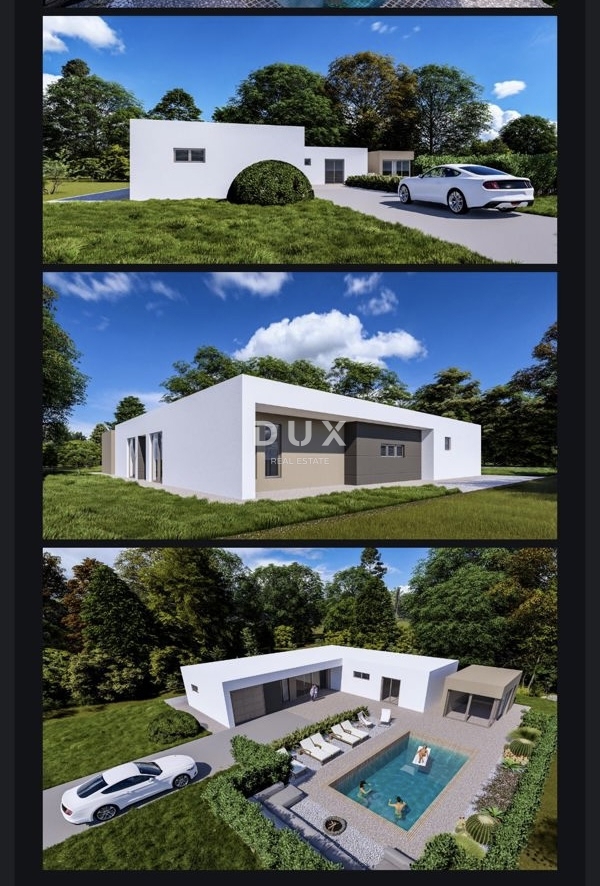 ZADAR, ZEMUNIK G. – Gradbeno zemljišče s projektom nizkoenergijske hiše