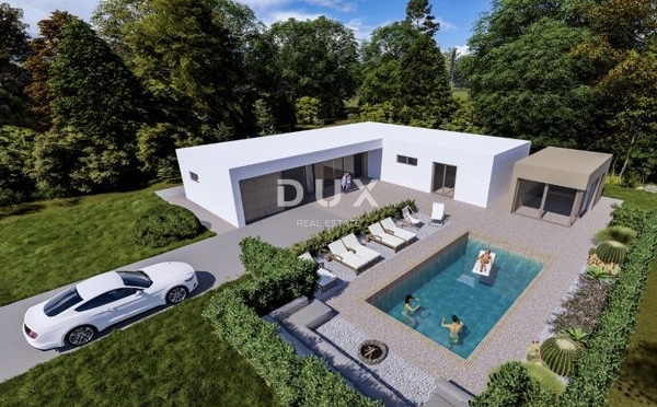 ZADAR, ZEMUNIK G. – Gradbeno zemljišče s projektom nizkoenergijske hiše