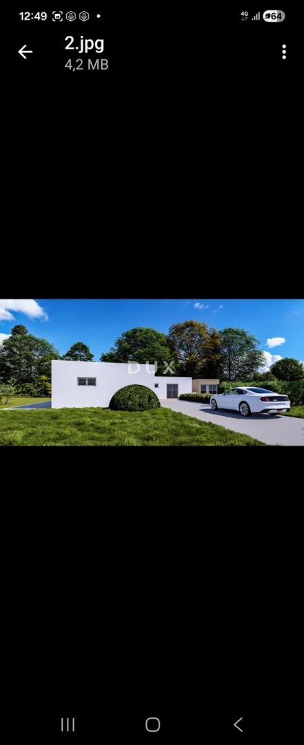 ZADAR, ZEMUNIK G. – Gradbeno zemljišče s projektom nizkoenergijske hiše