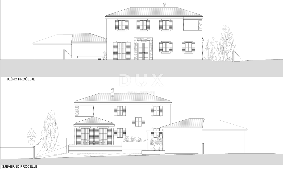 ISTRA, VIŠNJAN - Zemljišče z gradbenim dovoljenjem