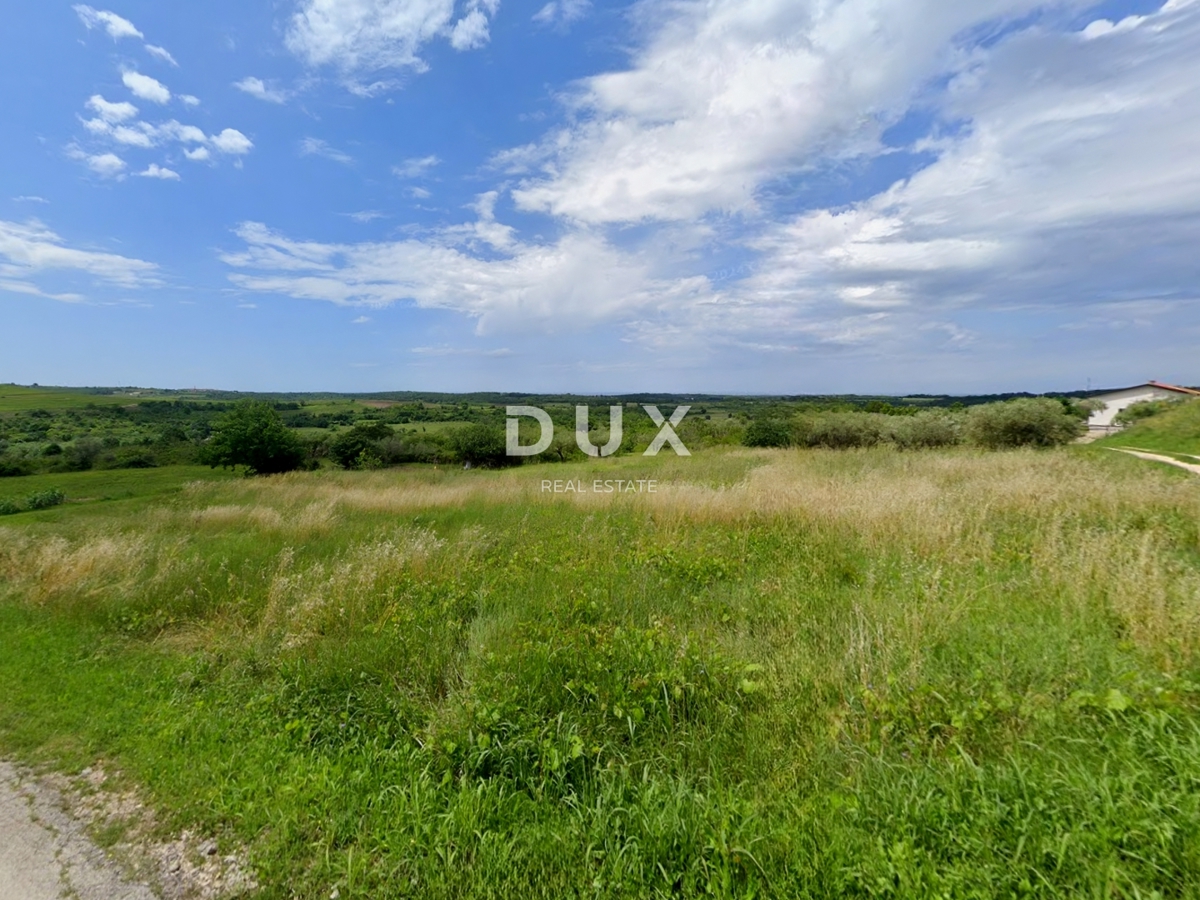 ISTRA, BUJE - Zemljišče z gradbenim dovoljenjem