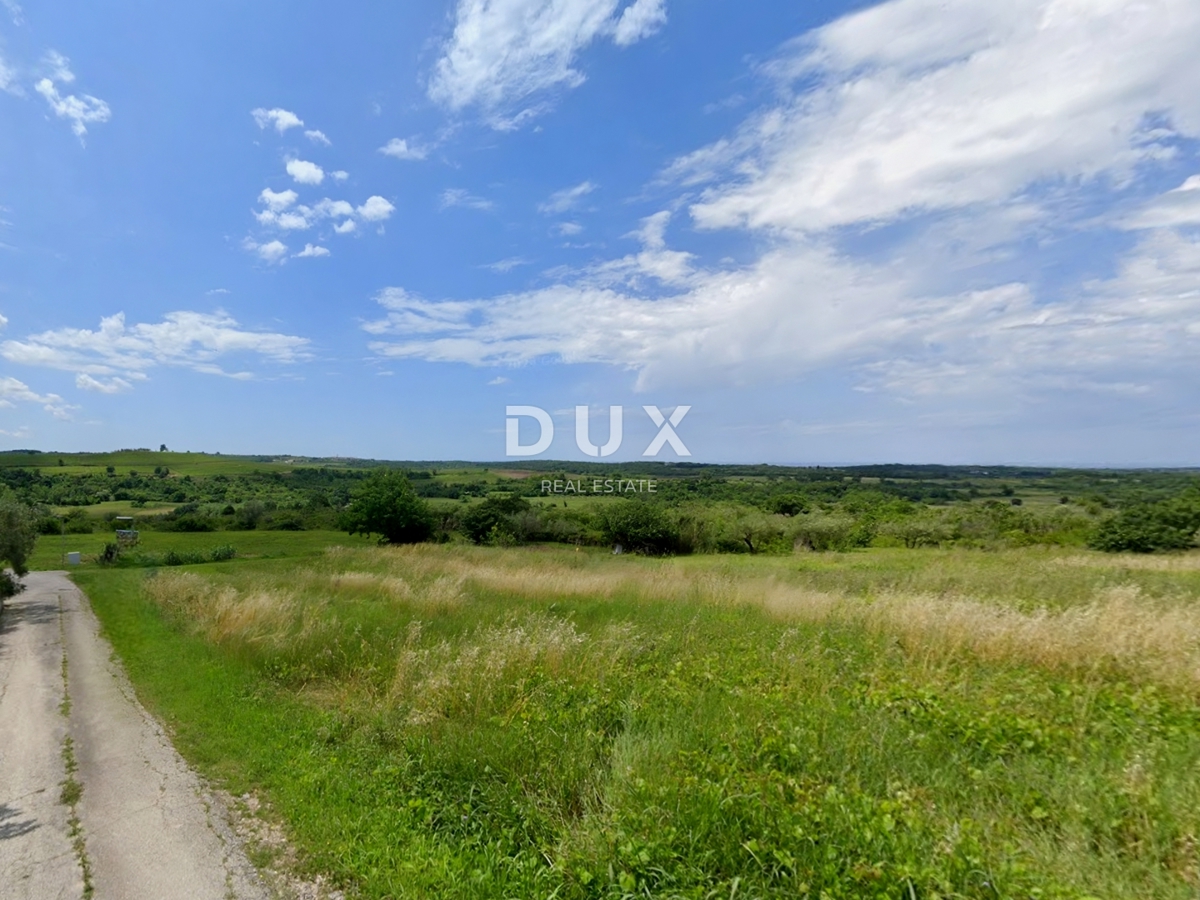 ISTRA, BUJE - Zemljišče z gradbenim dovoljenjem