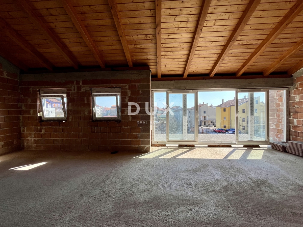 RIJEKA, SRDOČI - Novogradnja s 3 spalnicami + kopalnico z balkonom in galerijo