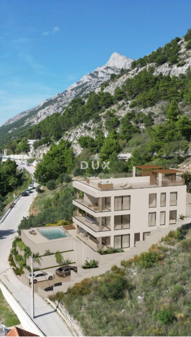 DALMACIJA, PISAK – Dvosobni apartmaji s strešno teraso