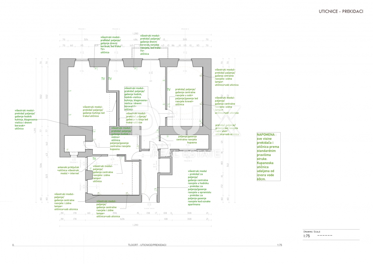 RIJEKA, CENTER - Gospodarsko stanovanje s projektom za 2 stanovanjski enoti! Investicija na elitni lokaciji!
