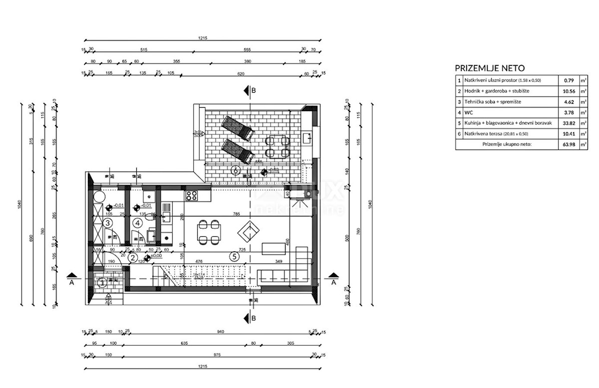 Labin, 111,40m2