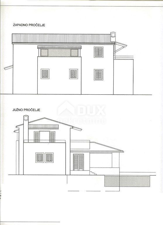 OPATIJA, LOVRAN- 4 gradbena zemljišča 2800m2 Z GRADBENIM DOVOLJENJEM!!! (+3000m2 zazidljivo zemljišče brez gradbenega dovoljenja) s pogledom na morje za družinsko hišo/vilo/apartmaje/ hiše za najem - počitnice z bazenom