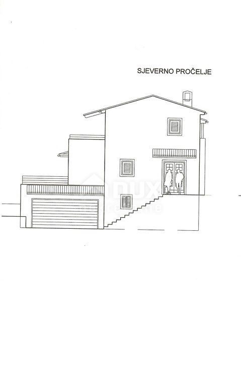 OPATIJA, LOVRAN- 4 gradbena zemljišča 2800m2 Z GRADBENIM DOVOLJENJEM!!! (+3000m2 zazidljivo zemljišče brez gradbenega dovoljenja) s pogledom na morje za družinsko hišo/vilo/apartmaje/ hiše za najem - počitnice z bazenom