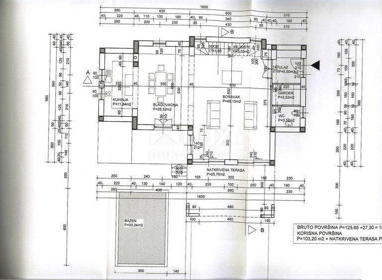 OPATIJA, LOVRAN- 4 gradbena zemljišča 2800m2 Z GRADBENIM DOVOLJENJEM!!! (+3000m2 zazidljivo zemljišče brez gradbenega dovoljenja) s pogledom na morje za družinsko hišo/vilo/apartmaje/ hiše za najem - počitnice z bazenom