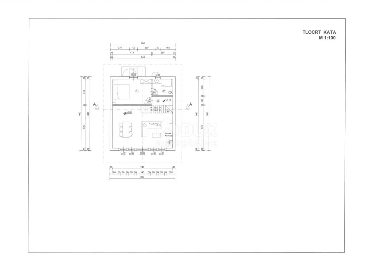 Breza, Klana, 1.213m2