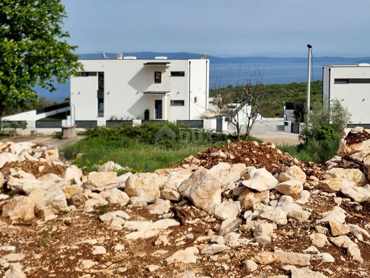 ISTRA, RABAC - Zemljišče z gradbenim dovoljenjem in pogledom na morje