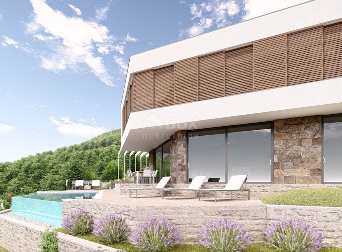 OPATIJA, IČIĆI - moderna vila na edinstveni lokaciji le 200 m od plaže Ičići 