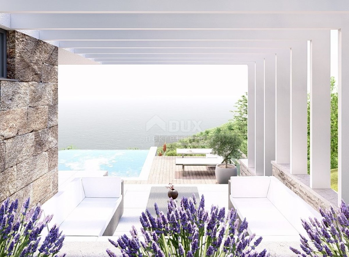 OPATIJA, IČIĆI - moderna vila na edinstveni lokaciji le 200 m od plaže Ičići 