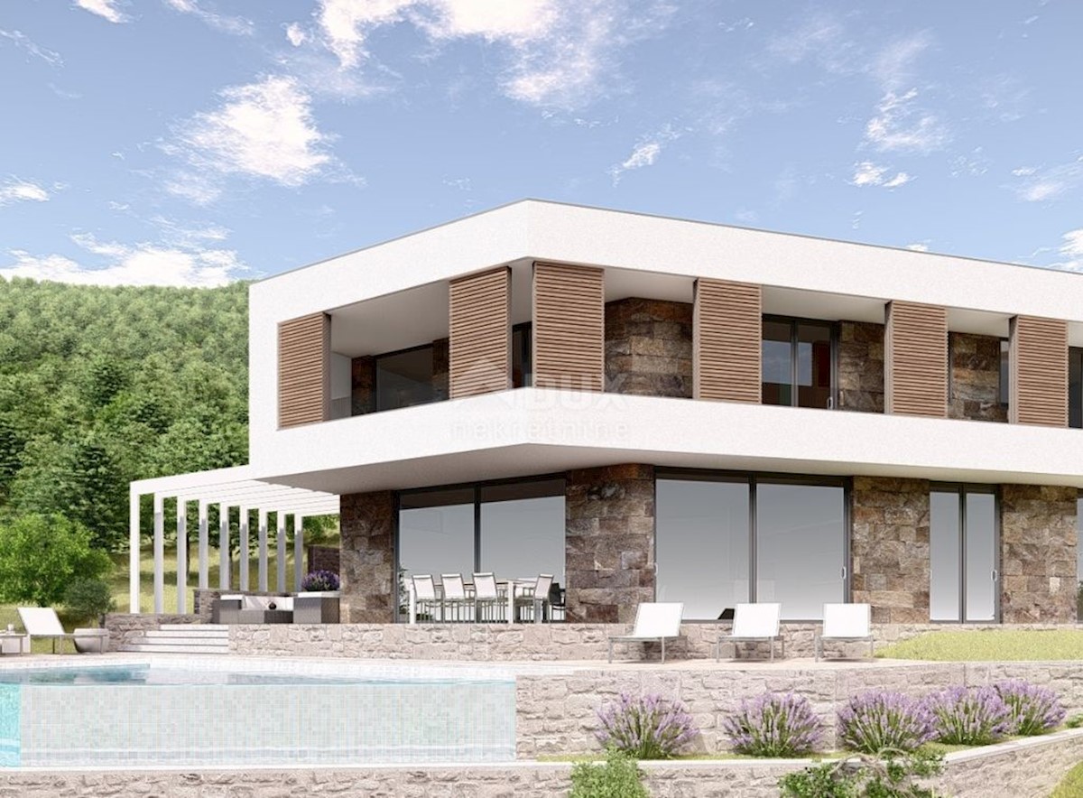 OPATIJA, IČIĆI - moderna vila na edinstveni lokaciji le 200 m od plaže Ičići 