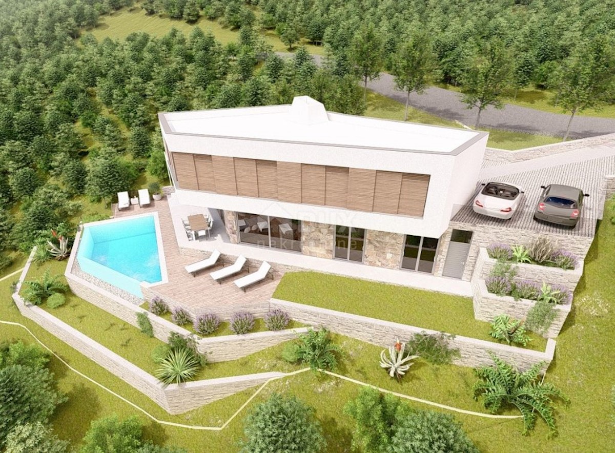 OPATIJA, IČIĆI - moderna vila na edinstveni lokaciji le 200 m od plaže Ičići 