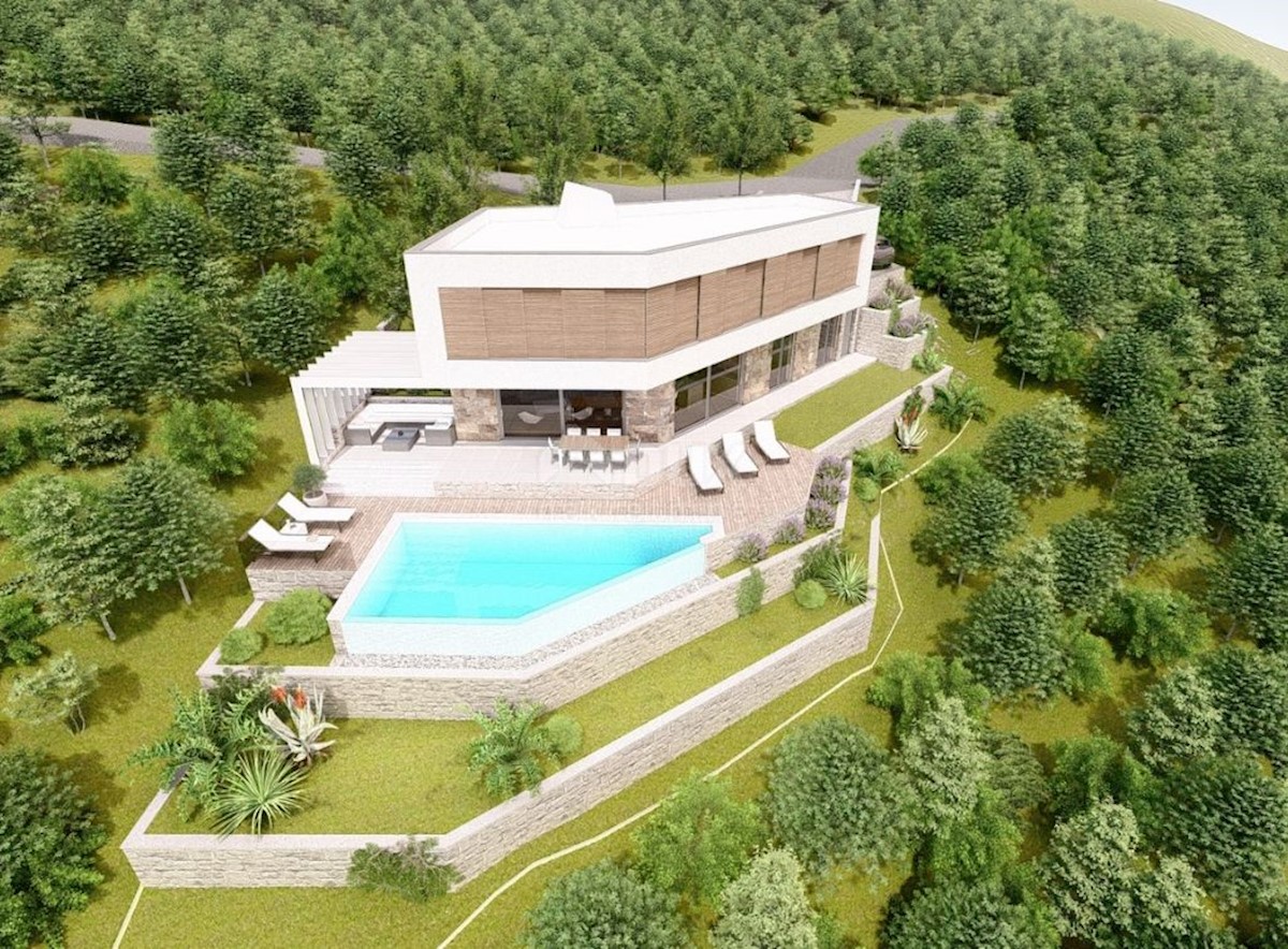 OPATIJA, IČIĆI - moderna vila na edinstveni lokaciji le 200 m od plaže Ičići 