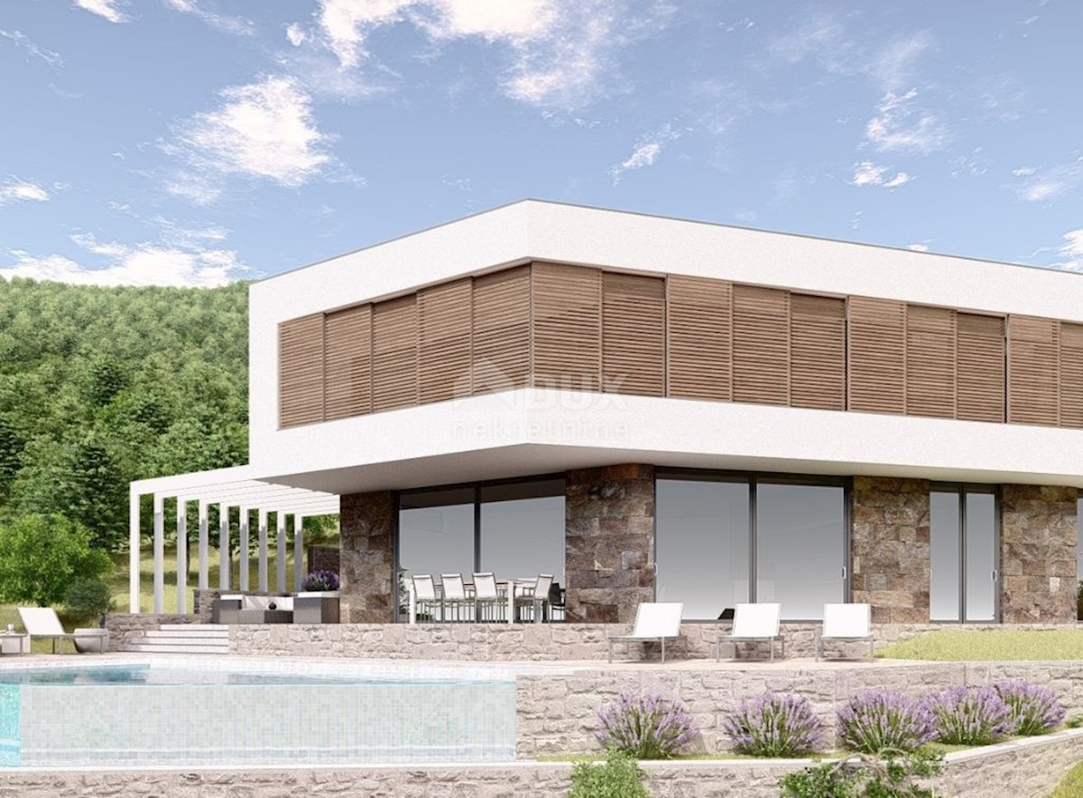 OPATIJA, IČIĆI - moderna vila na edinstveni lokaciji le 200 m od plaže Ičići 