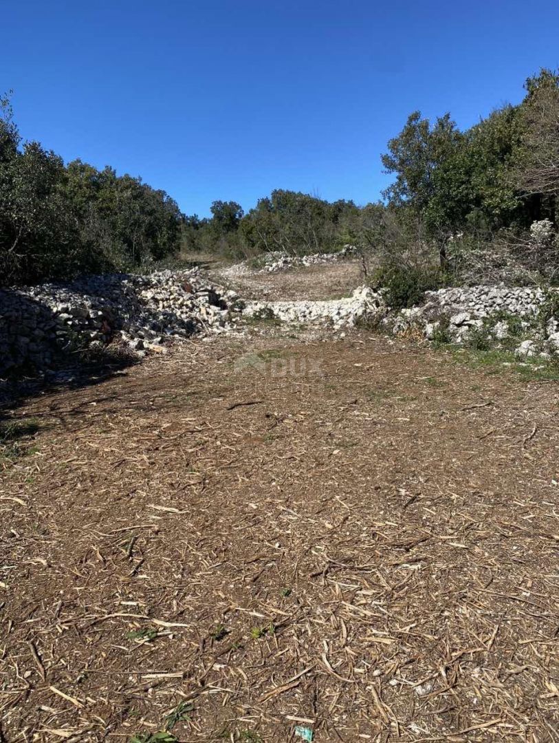 ISTRA, LABIN (okolica) - Zemljišče s pogledom na morje
