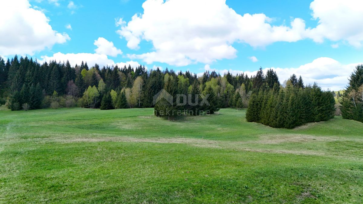 GORSKI KOTAR, HLEVCI - Čudovita gradbena parcela 4193 m2