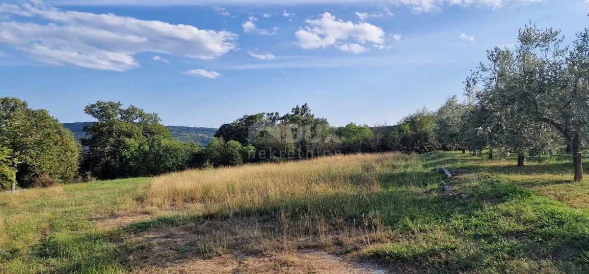 ISTRA, PIĆAN - Čudovit kompleks gradbenih in kmetijskih zemljišč, pogled na Učko - popolna zasebnost