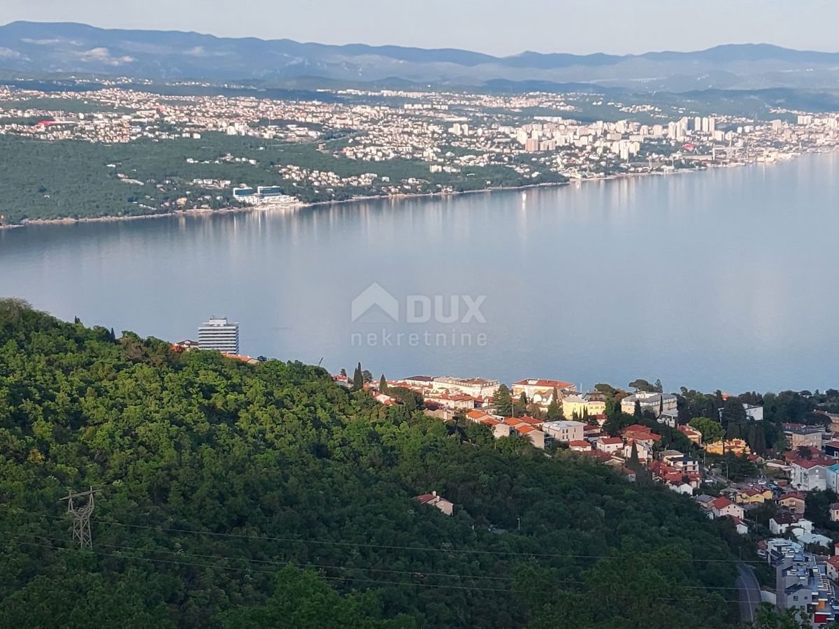 OPATIJA, KOLAVIĆI - gradbeno zemljišče 3000m2 s panoramskim pogledom na morje