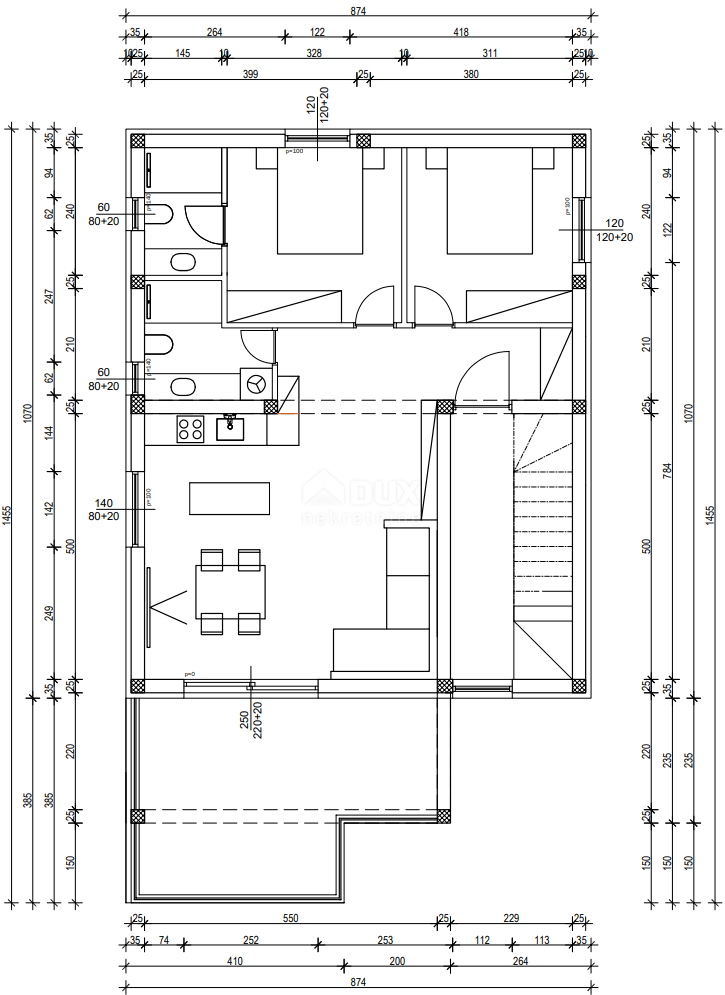 ZADAR, VIR - Moderni apartmaji na najbolj iskani lokaciji v centru Vira, 160 metrov od plaže Jadro! S3A