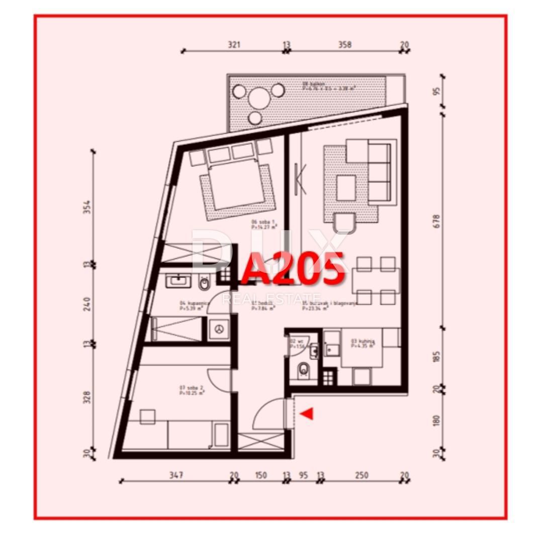 ISTRA, POREČ - Luksuzno stanovanje 81m2, novogradnja 800m od morja!