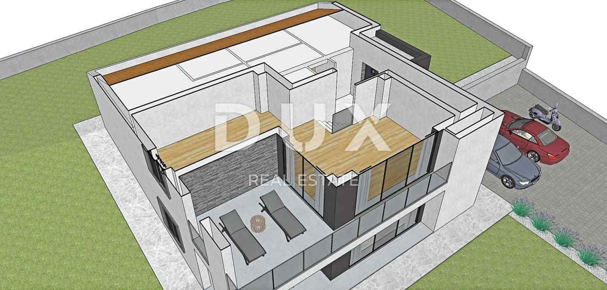 ISTRA, LABIN - Zemljišče z gradbenim dovoljenjem