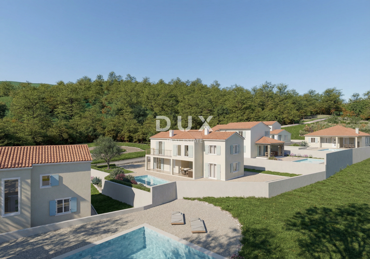 ISTRA, PIĆAN - Vila z bazenom v novogradnji